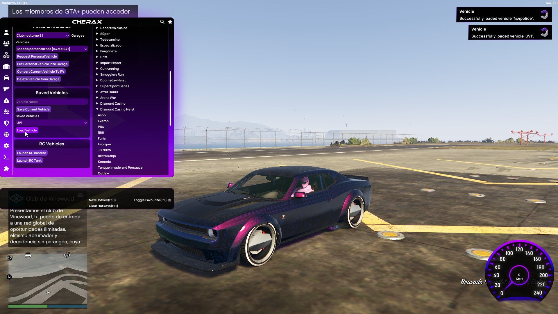 [PC] PURPLE UV - MODDED ULTRA-VIOLET VEHICLES COLLECTION