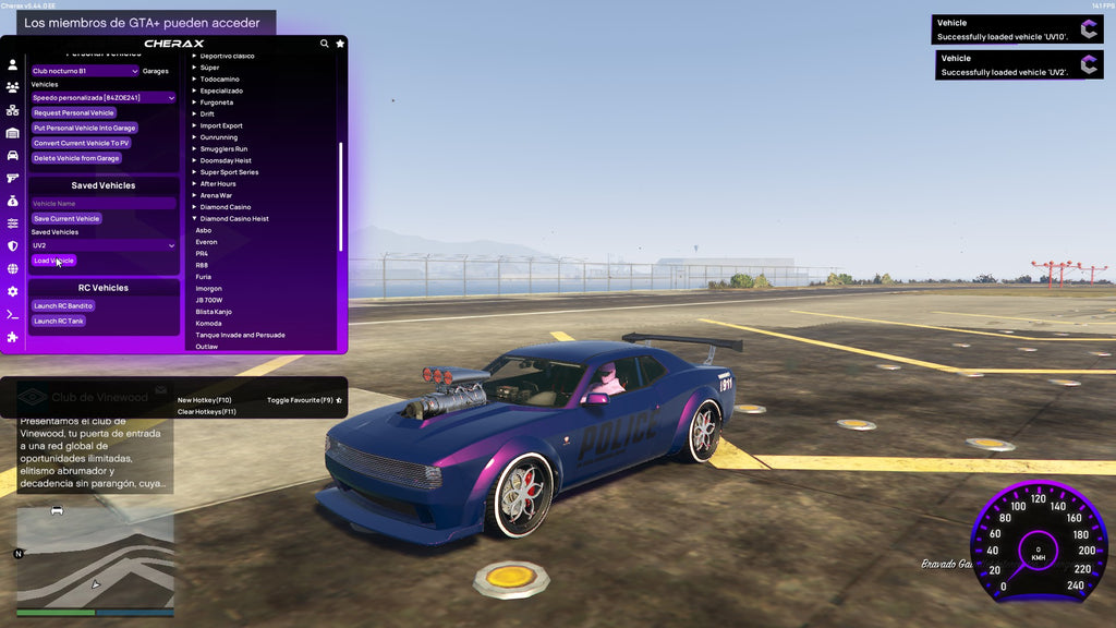 [PC] PURPLE UV - MODDED ULTRA-VIOLET VEHICLES COLLECTION