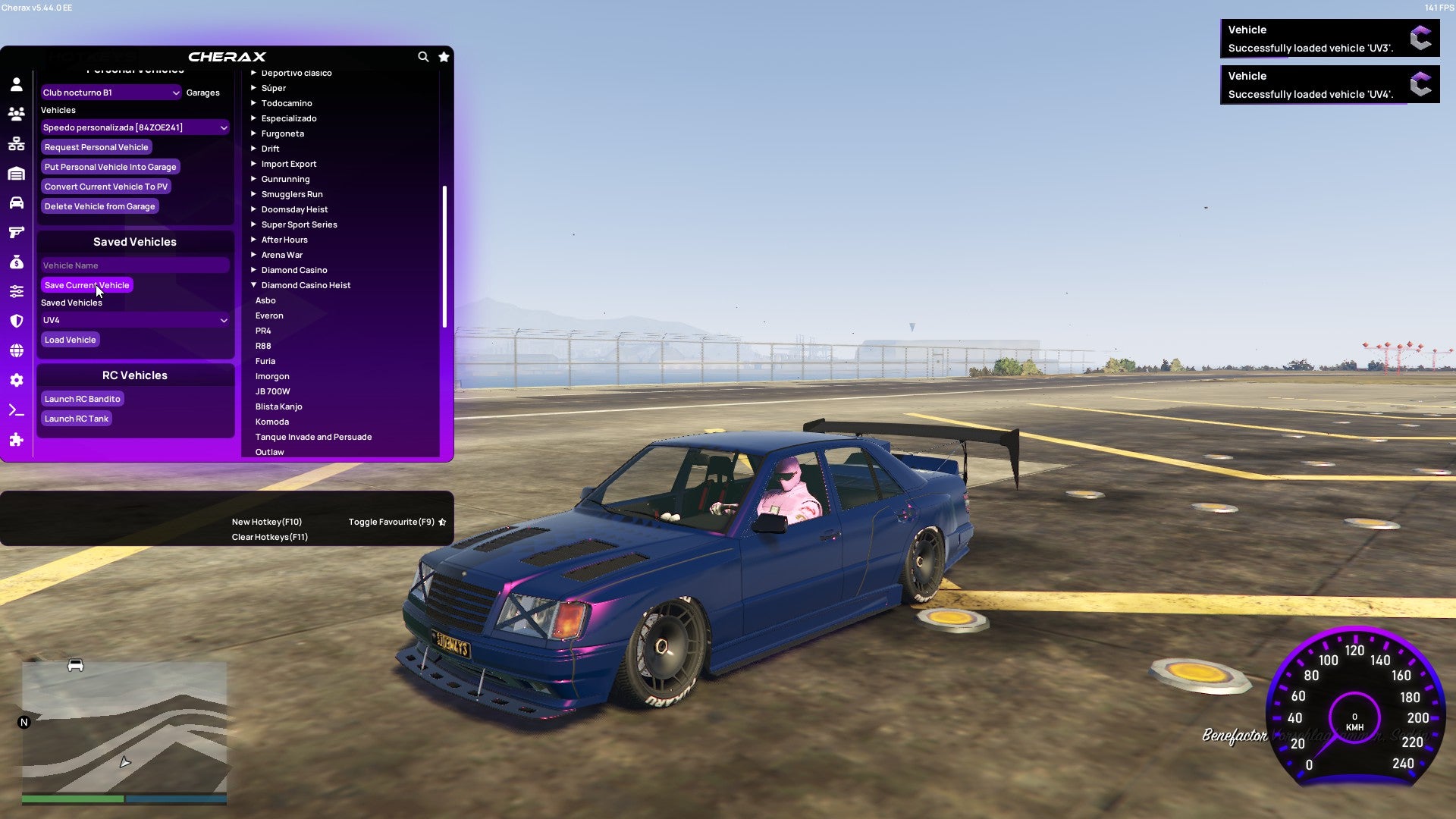[PC] PURPLE UV - MODDED ULTRA-VIOLET VEHICLES COLLECTION