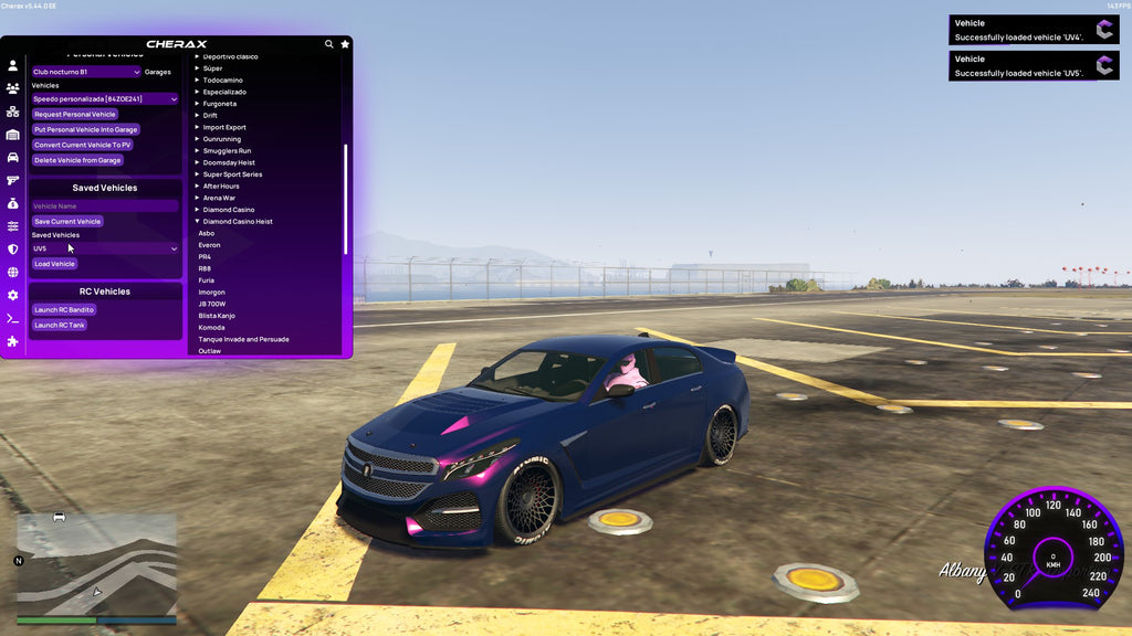 [PC] PURPLE UV - MODDED ULTRA-VIOLET VEHICLES COLLECTION