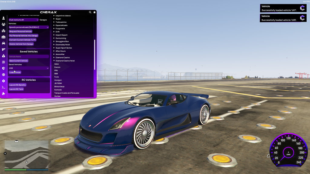 [PC] PURPLE UV - MODDED ULTRA-VIOLET VEHICLES COLLECTION