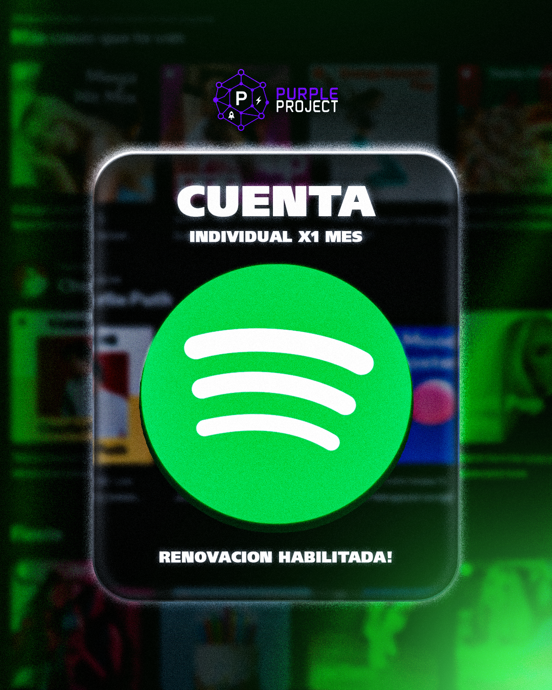 Spotify Premium x1 mes