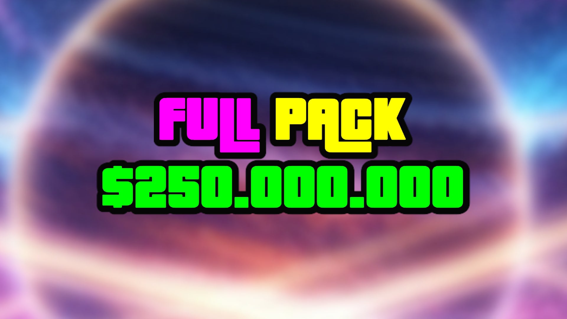 [PC] PACK 250 Million, level 125 & more!