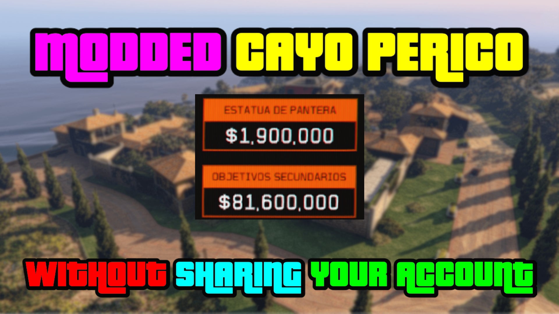 [PC] MODDED CAYO PERICO PARTICIPATION